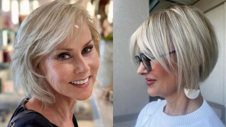 7 Perfect Hairstyles for Older Women with Fine Hair