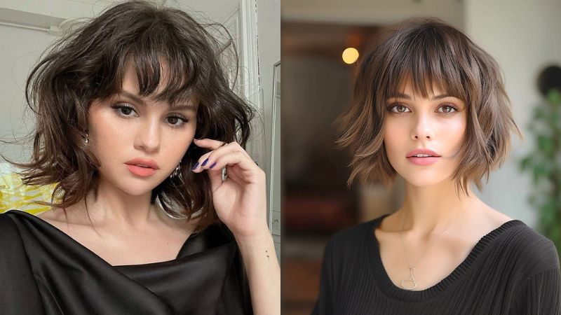 9 Trendy haircuts and hairstyles with bangs